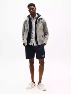 Jaqueta Lightweight Waterproof Tommy Hilfiger Cinza Escuro - TH7543 - Tamanho G - Mimos de Orlando