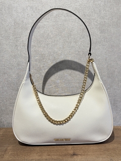 Bolsa Tote Pebbled Michael Kors Off White Couro - comprar online