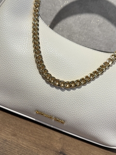 Bolsa Tote Pebbled Michael Kors Off White Couro na internet