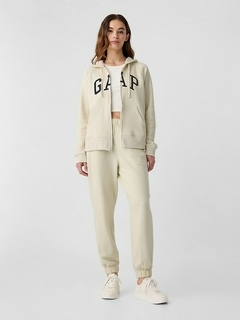 Moletom Gap Zíper Feminino Creme -GAP746 - Tamanho G - loja online