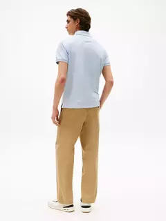 Camiseta Masculina Gola Polo Tommy Hilfiger Azul Claro - TH013 - Tamanho G - loja online