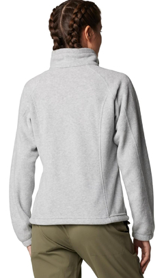 Jaqueta Fleece Feminina Columbia Regular Fit - Cinza - Tamanho G - Mimos de Orlando