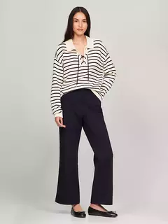 Sweater Feminino Corda Tommy Hilfiger Creme - TH5419 - Tamanho P na internet