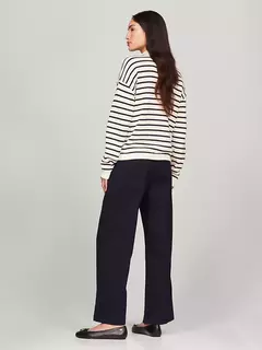 Sweater Feminino Corda Tommy Hilfiger Creme - TH5419 - Tamanho P - loja online
