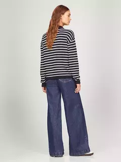 Sweater Feminino Corda Tommy Hilfiger Azul Marinho - TH5416 - Tamanho PP - loja online