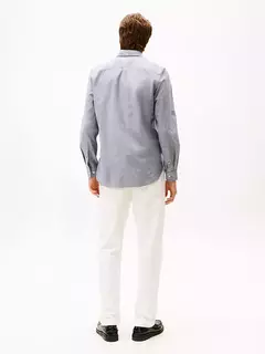 Imagem do Camisa Social Masculina Cinza escuro Tommy Hilfiger - TH709 - Tamanho M