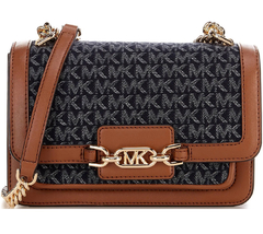 Bolsa Michael Kors Signature Heather Shoulder Bag Jeans - comprar online