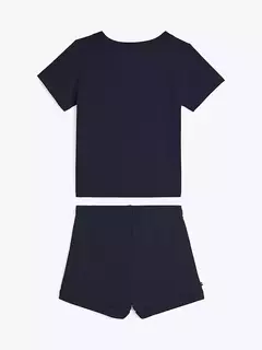 Conjunto bebe Tommy Hilfiger Azul Marinho - TH9249 - Tamanho 24 meses - loja online