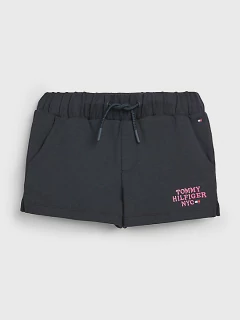 Short Tommy Hilfiger Navy - TH7172 - Tamanho 7 anos na internet