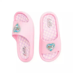 Chinelo Slide Lol Rosa - Tamanho 35/36 Brasil