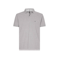 Camiseta Polo Masculina Tommy Hilfiger Manga Curta Cinza - TH7063 - Tamanho M - Mimos de Orlando