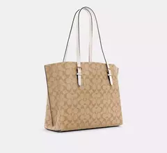 Bolsa Coach Mollie Tote em Canvas Signature - Mimos de Orlando