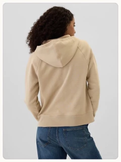 Imagem do Moletom Gap Zíper Feminino Khaki -GAP256 - Tamanho G
