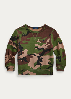 Moletom Fleece Ralph Lauren Camo - Menino - RL544- Tamanho 2 anos