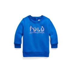 Moletom Ralph Lauren Polo - Menina - RL7198- Tamanho 18 meses