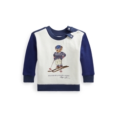 Moletom Ralph Lauren Teddy Bear - Menino - RL8854 - Tamanho 24 meses