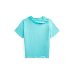 Camiseta Ralph Lauren Cotton Big Pony Blue - Menino - RL9861 - Tamanho 18 meses