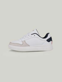 Tênis Sneaker Tommy Hilfiger Branco - Tamanho 3 Usa - 32/33 Brasil - comprar online