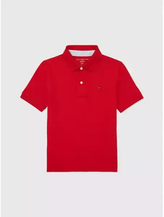 Camiseta Polo Tommy Hilfiger Vermelho - TH7811 - Tamanho 18 meses - comprar online