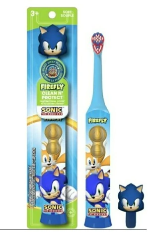 Escova Dental Elétrica Infantil Firefly SONIC +3 anos