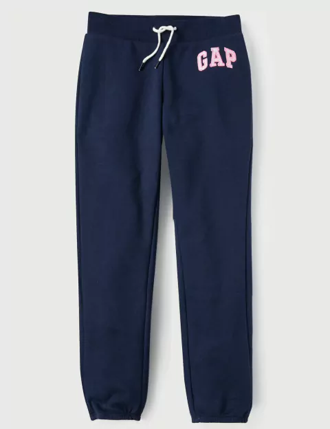 Calça Moletom Gap Azul Marinho - GAP0991 - Tamanho 8 anos