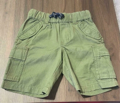 Bermuda Sarja Ralph Lauren Verde Militar - RL120 - Tamanho 3 anos - Mimos de Orlando