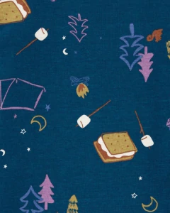 Pijama 4 peças Cotton Carter's Manga Longa "Girls Stick" - 3O025010 - Tamanho 7 anos na internet