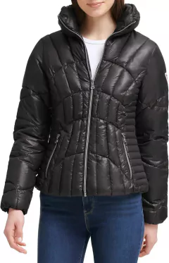 Jaqueta Guess Feminina Preta - Tamanho M - Mimos de Orlando