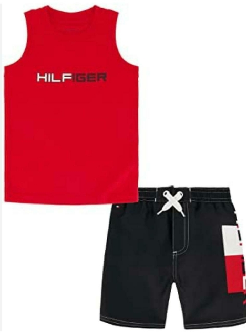 Conjunto Infantil Tommy Hilfiger - TH3799 - Tamanho 3 anos