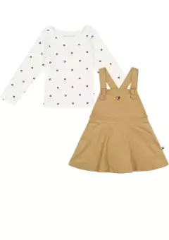 Imagem do Conjunto Salopete Tommy Hilfiger - TH356 - Tamanho 6 anos