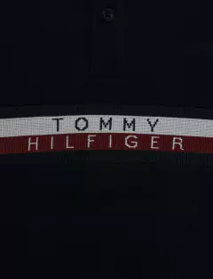 Camiseta Polo Tommy Hilfiger Azul Marinho- TH9345 - Tamanho 8 - 10 anos - loja online