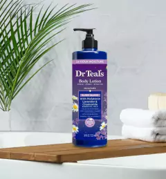 Dr Teals Body Lotion Hidratante para dormir com Melatonina, Lavanda e Camomila - 532ml na internet
