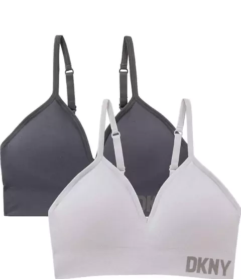 Kit 2 sutiãs sem costura DKNY - Tamanho PP