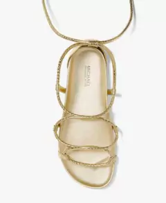 Papete Michael Kors Dourada 7.5 Usa / 36/37 Brasil - loja online