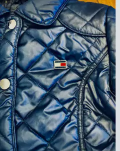 Jaqueta Forrada Tommy Hilfiger Azul Marinho - TH799 - Tamanho 6 anos - Mimos de Orlando