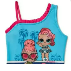 Maiô infantil Lol Ombro Azul - Tamanho 6X - loja online