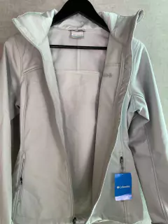 Imagem do Jaqueta Columbia Hood Mountain Softshell Feminina Gelo - Tamanho P