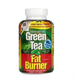 Chá Green Tea Fat Burner Chá Verde 90 Cápsulas Importado Eua - EXP 08/26