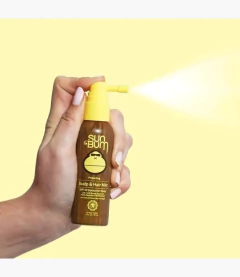Protetor Solar para Couro Cabeludo e Cabelos Sun Bum Scalp & Hair Mist SPF 30 | 59ML - comprar online