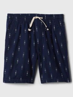 Bermuda Infantil Gap - Gap824 - Azul Marinho Detalhes- Tamanho 4 - 5 anos