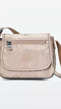 Mini Bolsa Transversal Sabian Kipling - Metallic Glow