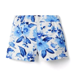 Short Floral Janie and Jack - Tamanho 5 anos - Mimos de Orlando