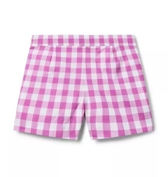Short Popeline Gingham Lilás Janie and Jack - Tamanho 8 anos - comprar online