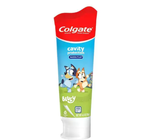 Pasta Dental Kids Bluey com flúor e sem açúcar - Colgate - 130 gramas