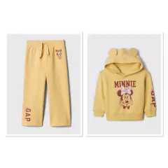 Conjunto Moletom Fleece Disney GAP Minnie - Amarelo - GAP673- Tamanho 4 anos na internet
