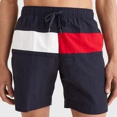 Bermuda Swim Tommy Hilfiger Masculina Azul Marinho- TH8300 - Tamanho M - comprar online