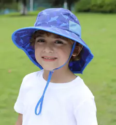 Imagem do Chapéu Proteção Solar Shark - Tamanho de 2 a 9 anos
