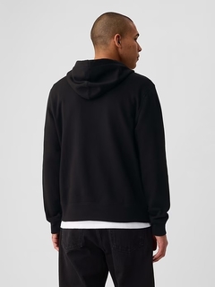 Moletom Gap Masculino Preto/Logo Cinza- GAP335 - Tamanho G - comprar online