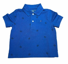 Camiseta Polo Tommy Hilfiger Azul Detalhes- TH023 - Tamanho 4 - 5 anos na internet