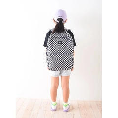 Mochila Vans Old School Quadriculada Preta/Branco